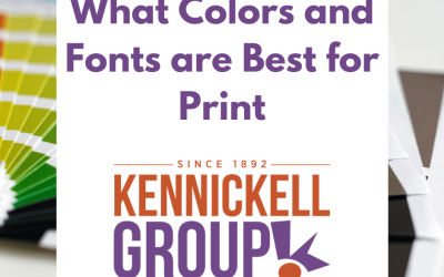 What Colors and Fonts are Best for Print