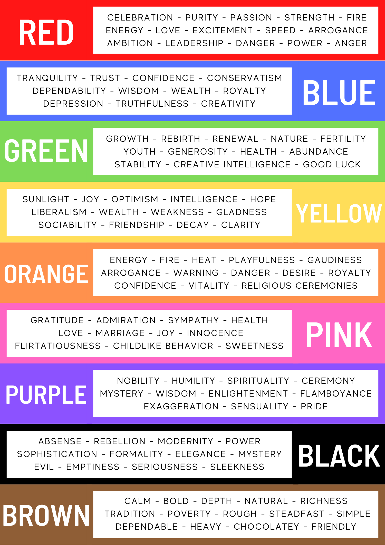color connotations why branding is so important