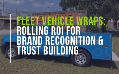 Fleet Vehicle Wraps: Rolling ROI for Brand Recognition & Trust Building